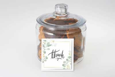 Thank You Cookies in a Jar