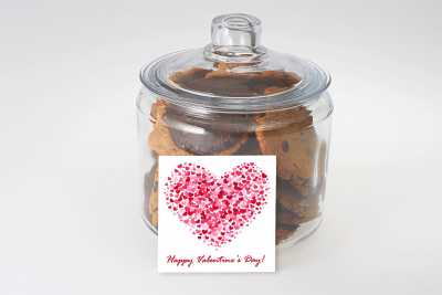 Happy Valentine's Day Gift Jar