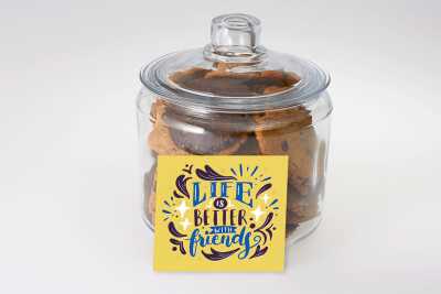 Life is Better With Friends Cookie Jar
