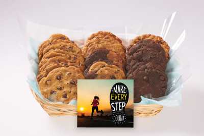 Make Every Step Count Gift Basket