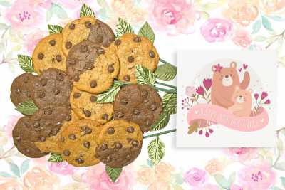 Mama Bear Mother's Day Cookie Gift Bouquet