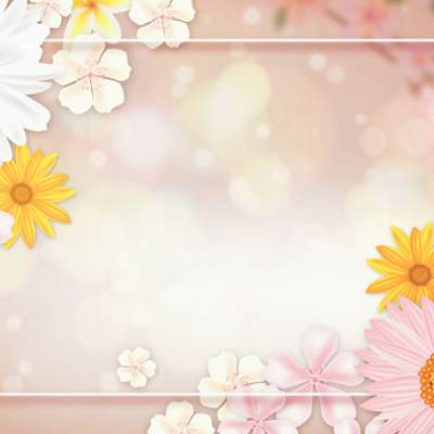 Select the Mixed Flowers Frame