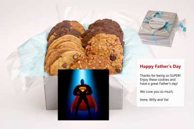 Super Dad Cookie Gift Box