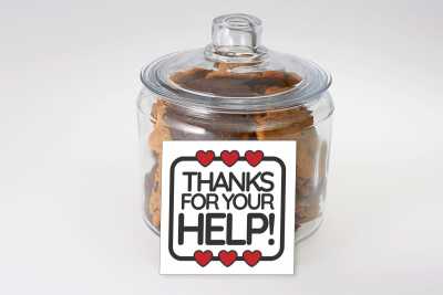 Thanks For Your Help Cookie Jar