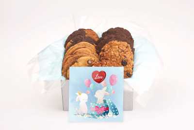 Rabbits in Love Cookie Gift Box
