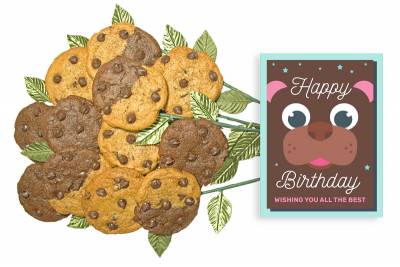 Very Beary Birthday Bouquet of Cookies