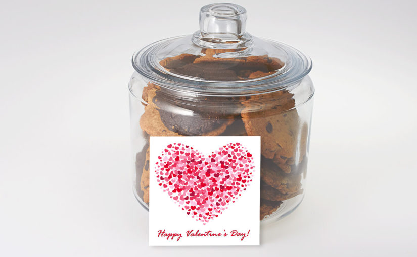 Valentine's Day Cookie Jar