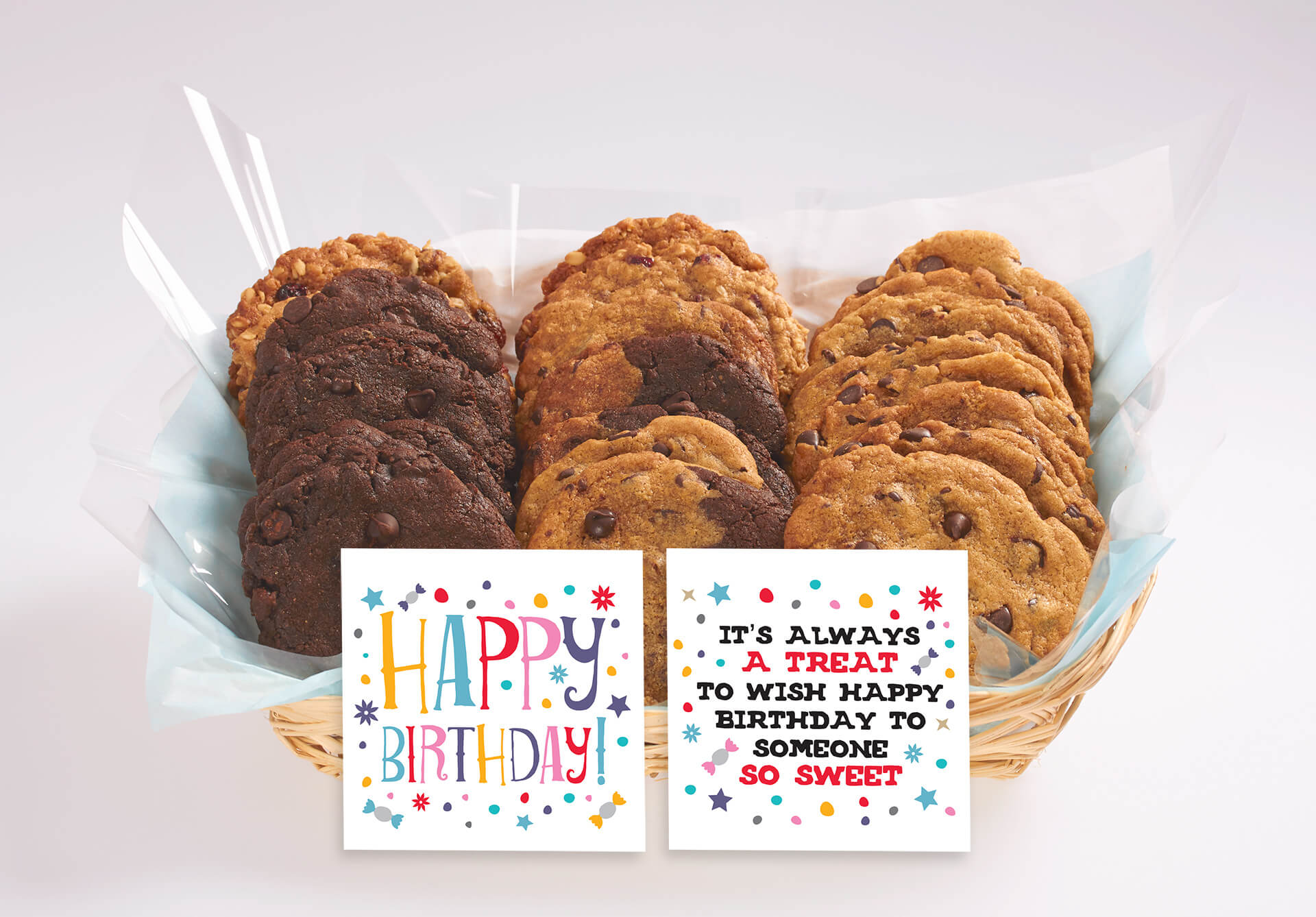 A Sweet Happy Birthday Cookie Gift Basket