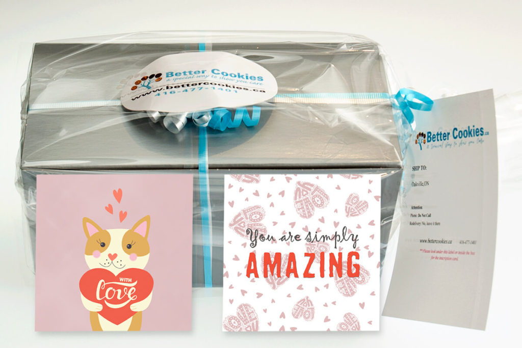 Small With Love Cookie Gift Box