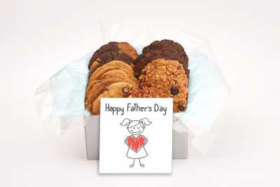 A Big Heart Father's Day Cookie Box