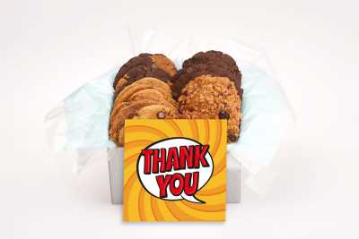 A Big Red Thank You Gift Box