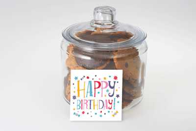 A Sweet Birthday Cookie Jar