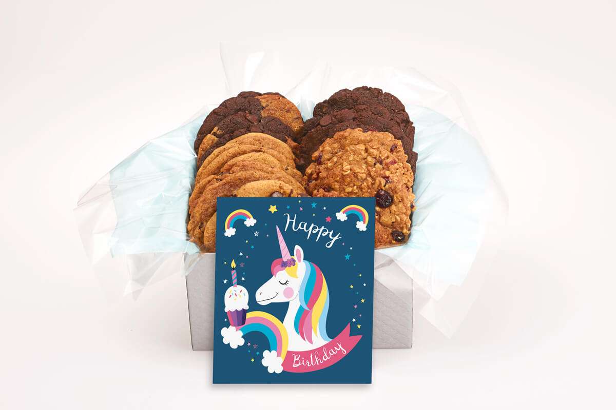 A Very Magical Unicorn Birthday Cookie Gift Box