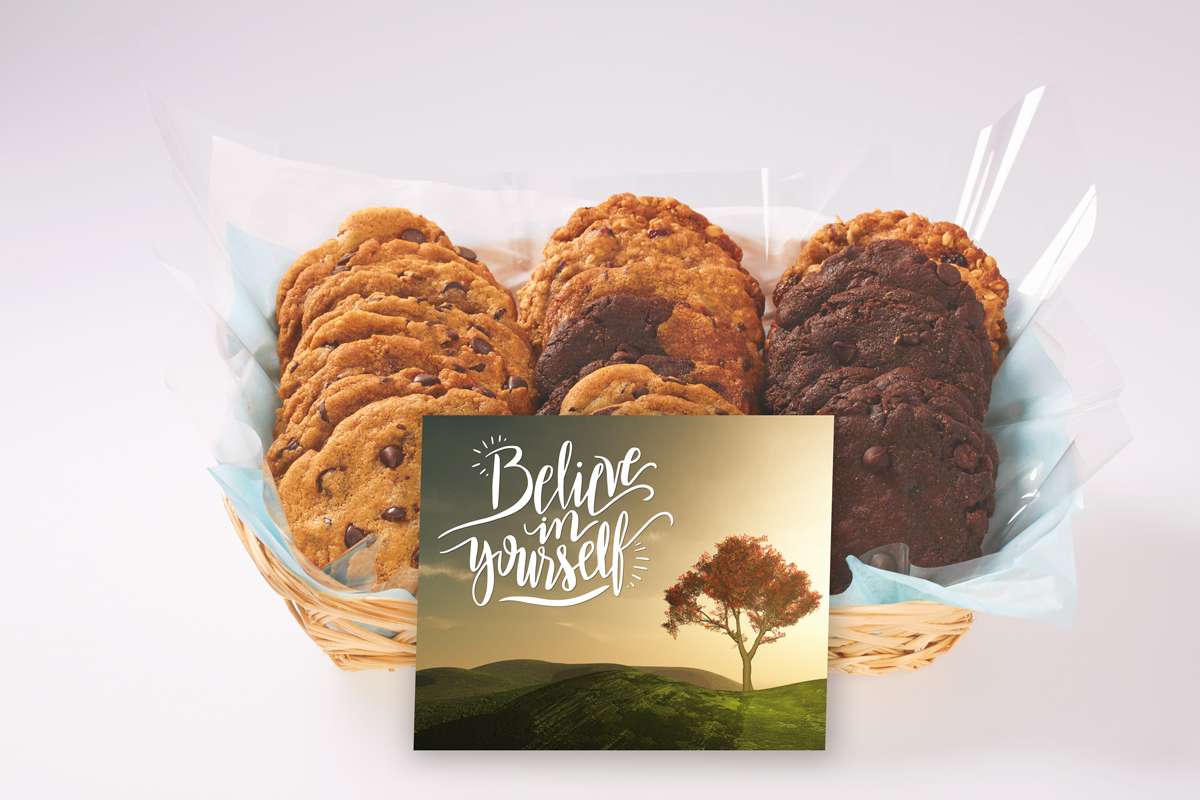 Believe in Yourself Cookie Gift Basket