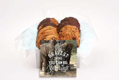 Be Yourself Elephant Cookie Gift Box