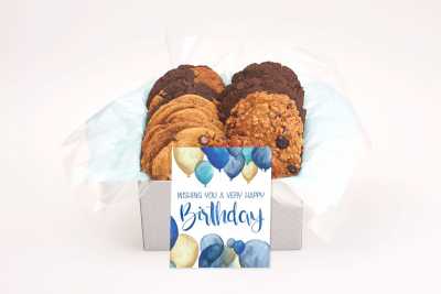 Birthday Balloon Gourmet Cookie Box