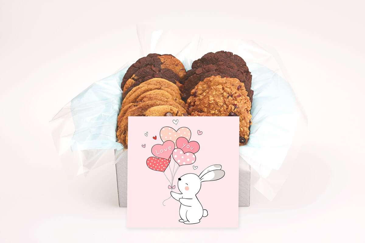 Bunny Love Cookie Gift Box