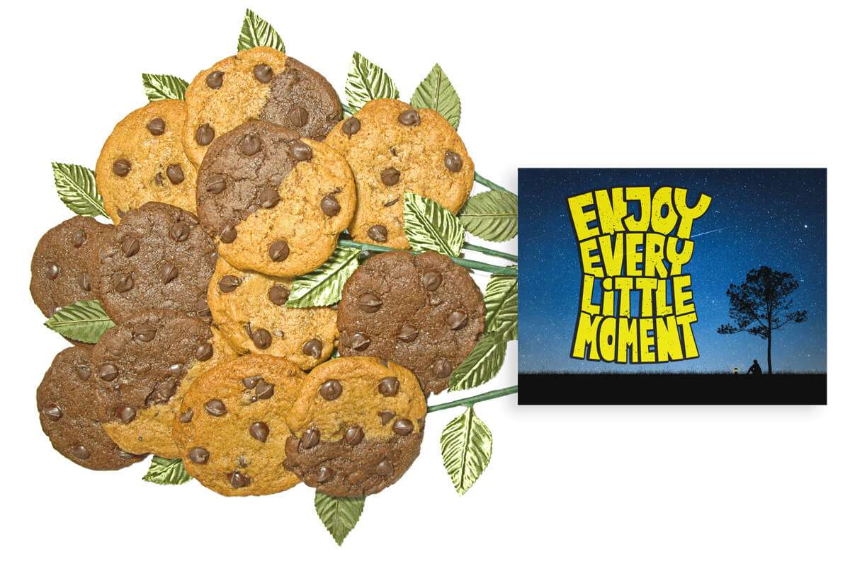 Enjoy Every Moment Cookie Gift Bouquet