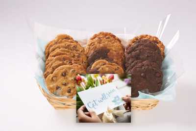 Get Well Soon Cookie Gift Basket
