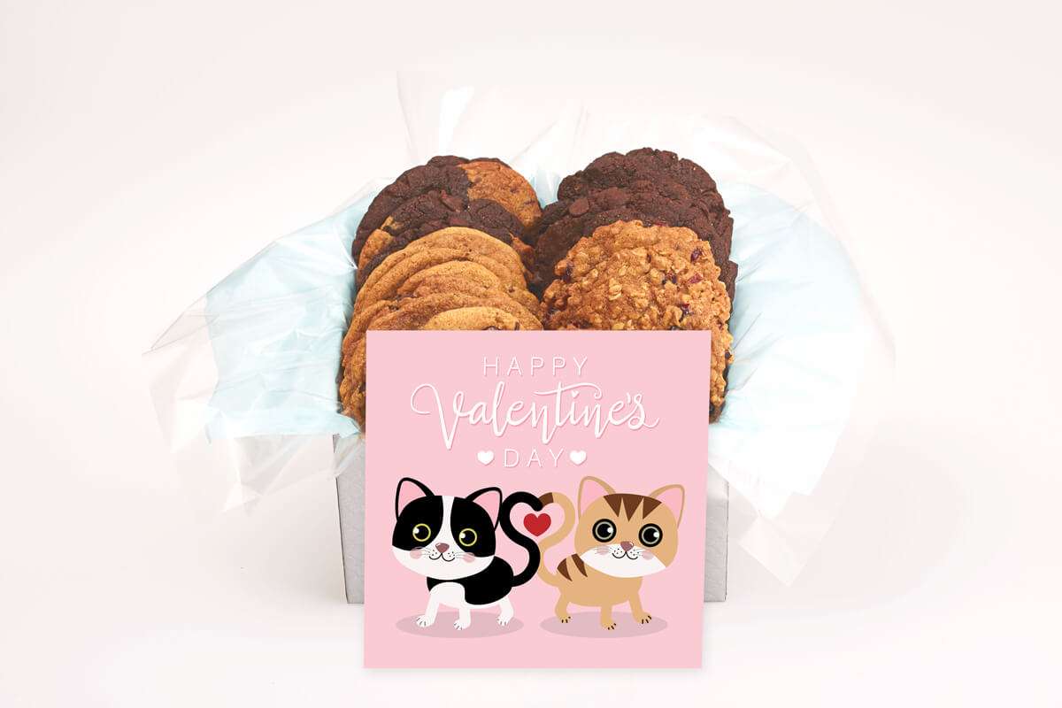 Happy Cats Valentine's Day Gift Box
