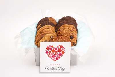 Happy Mother's Day Flower Heart Gift Box