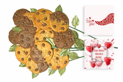 I Love You Bouquet of Cookies