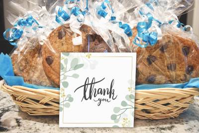 Individually Wrapped Cookies Gift Basket