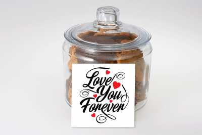 Love You Forever Cookie Jar