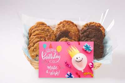 Make a Wish Birthday Cookie Basket