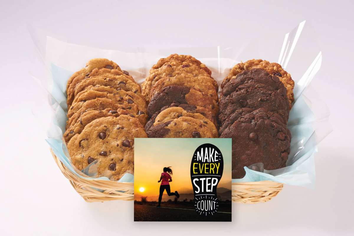 Make Every Step Count Gift Basket