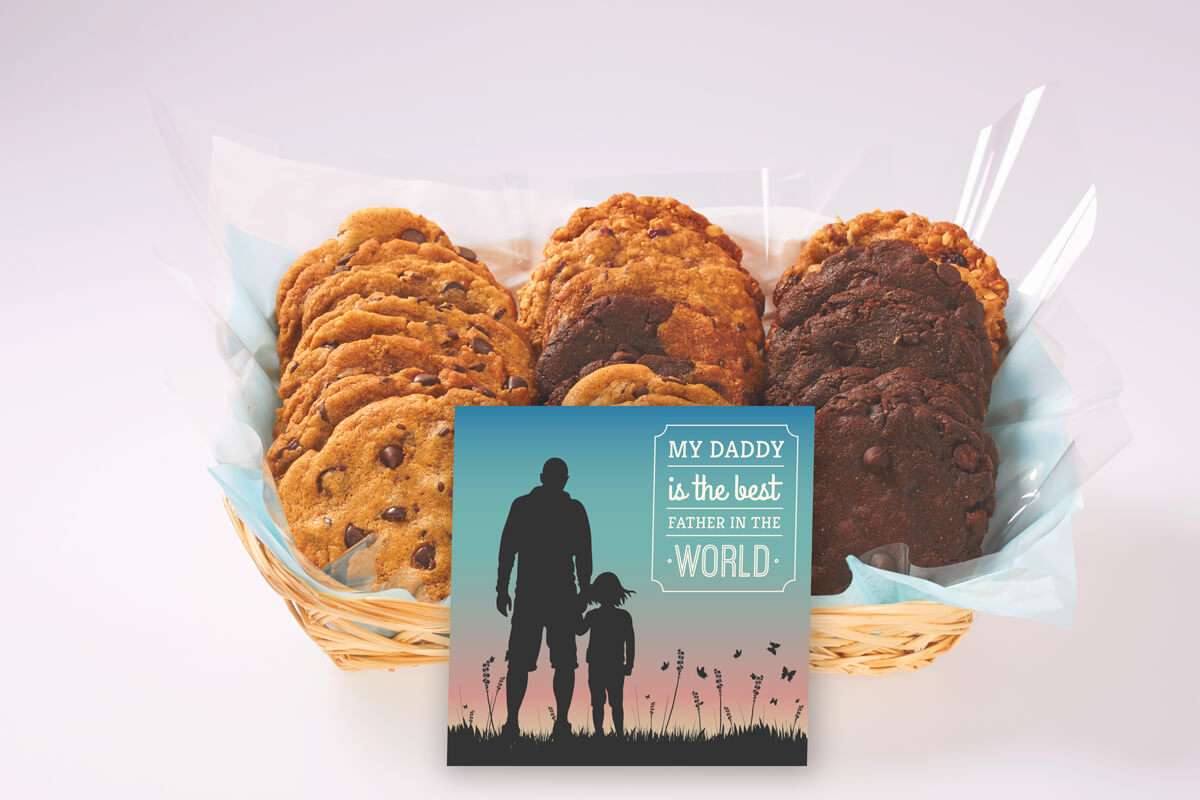 My Daddy is the Best Father Cookie Basket