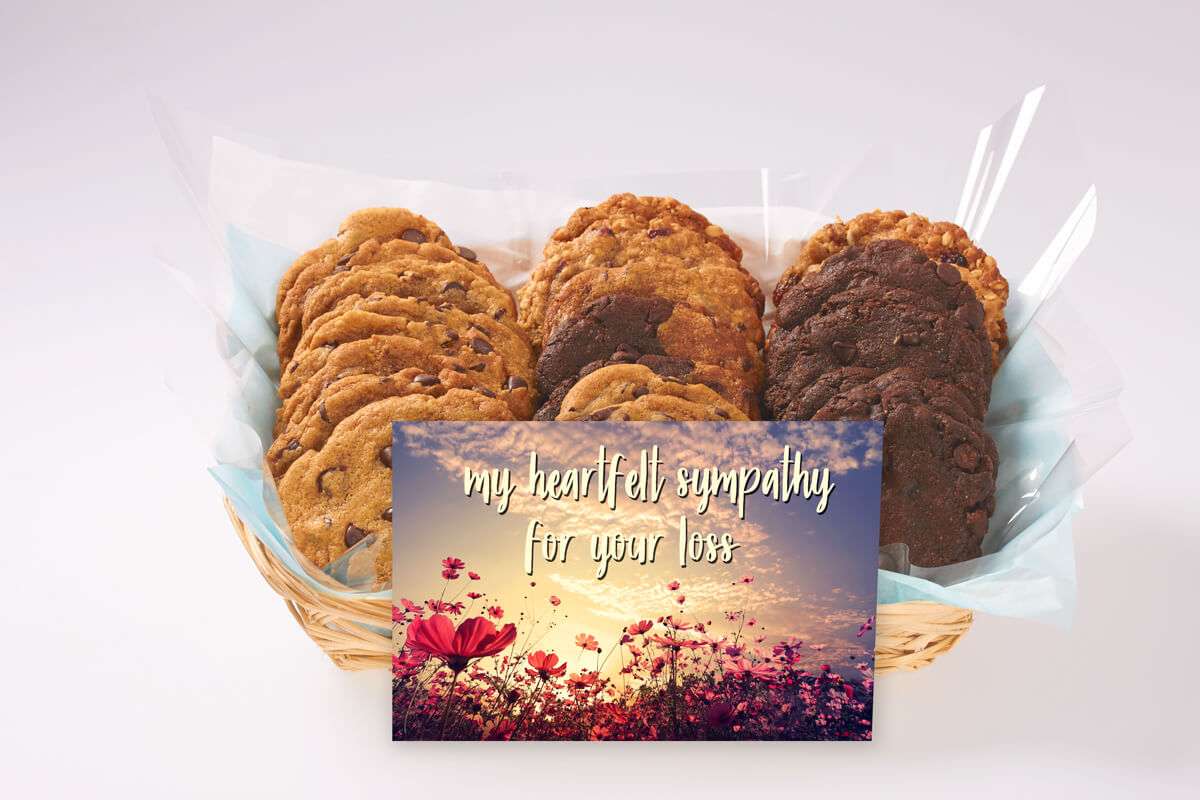My Heartfelt Sympathy Cookie Gift Basket