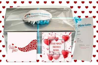Small I Love You Cookie Gift Box