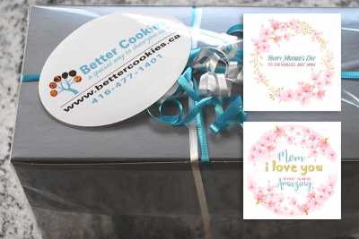 Small Mother's Day Cookie Gift Box