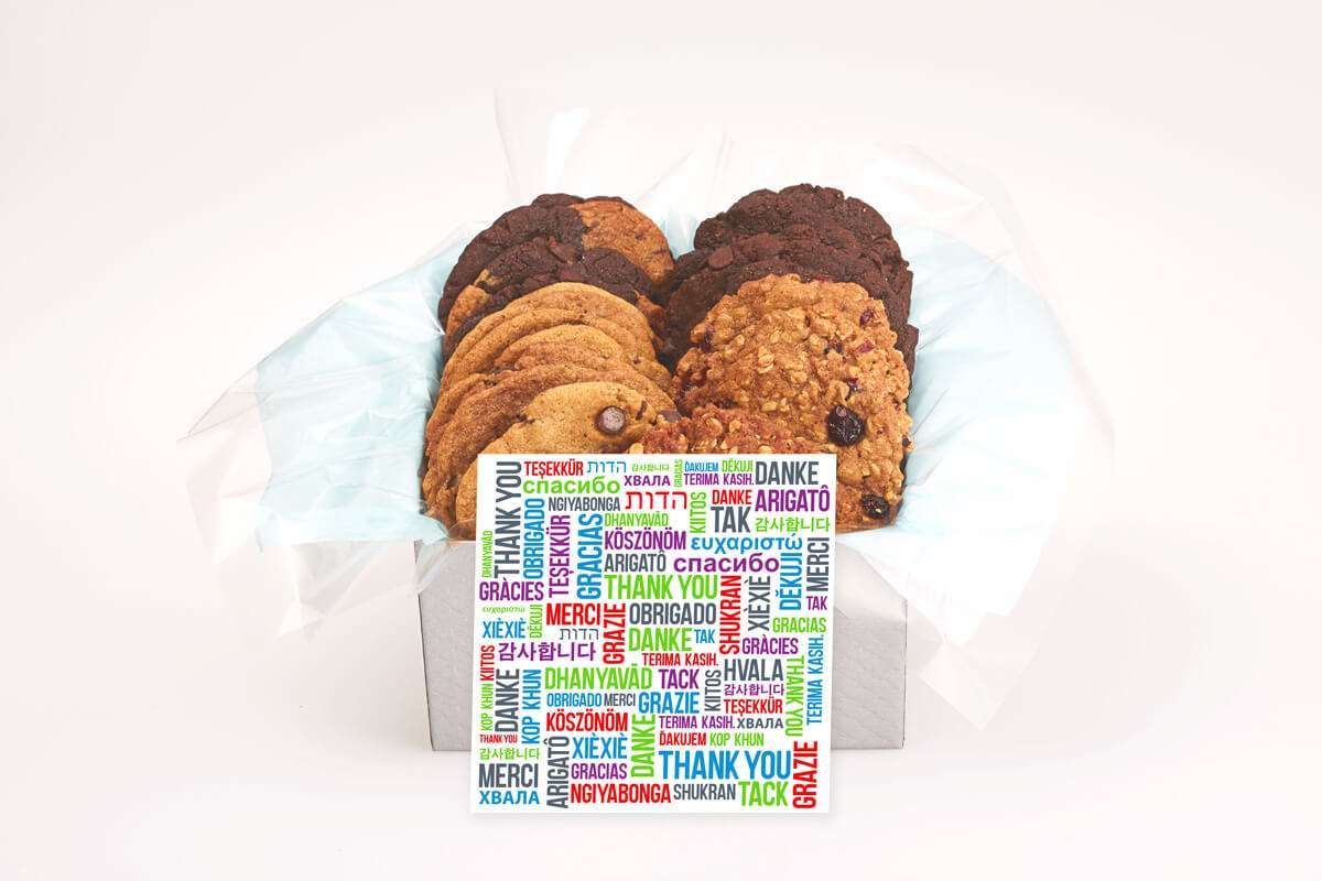 Universal Thank You Cookie Gift Box