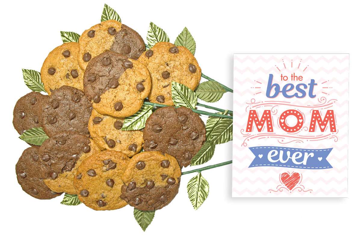 To the Best Mom Ever Cookie Gift Bouquet