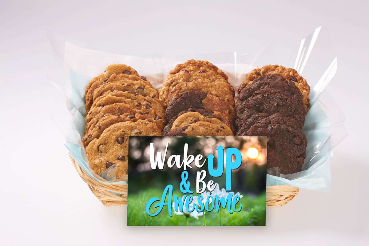 Wake up and Be Awesome Gift Basket