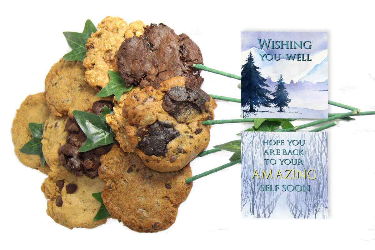 Wishing You Well Cookie Gift Bouquet