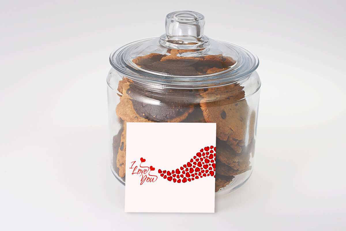 I Love You Precious Cookies in a Jar