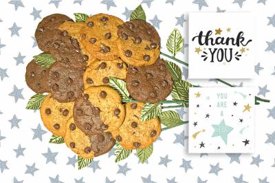 You are a Star Cookie Gift Bouquet