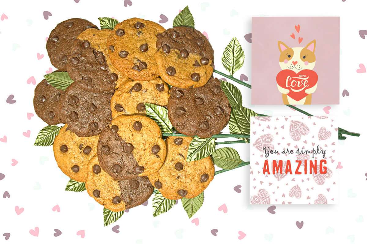 You are simply AMAZING Cookie Gift Bouquet